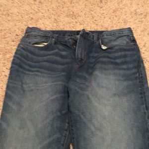 J.Crew slim straight jeans in dark wash